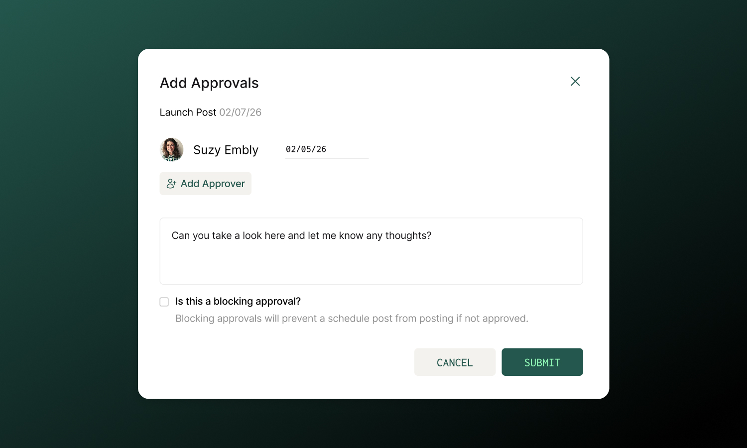 Approvals Hero