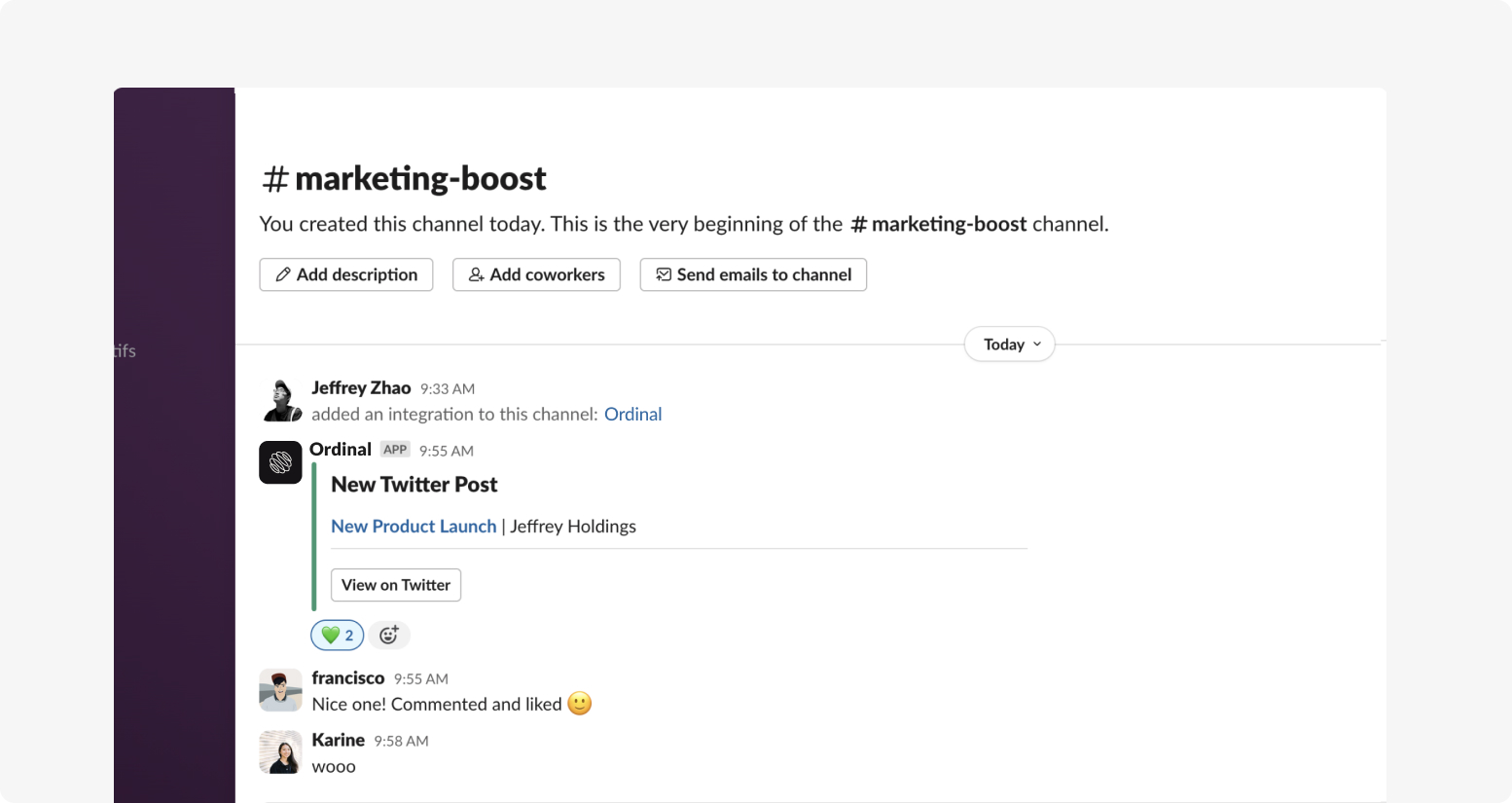 Slack Boost